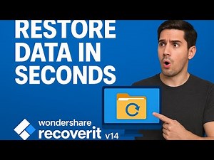 How to Recover Deleted Files Like a Pro | Wondershare Recoverit v14 Explained
