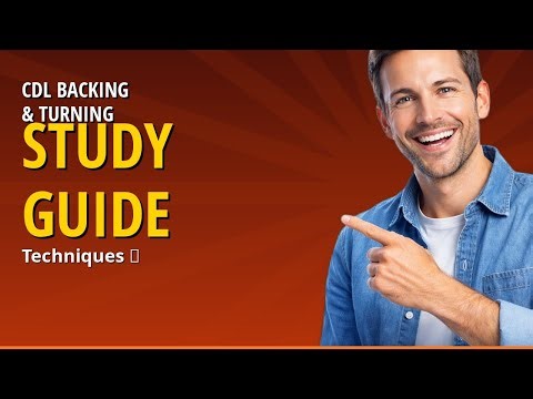 CDL Study Guide 2026 - Backing and Turning Large Vehicles