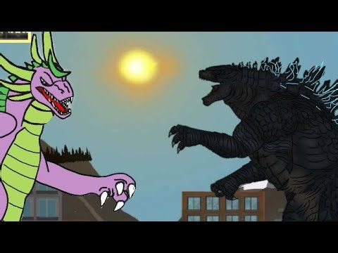 Spikezilla vs godzilla asm