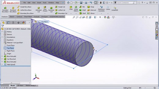 How to Make Threads in SOLIDWORKS: Basic and Custom