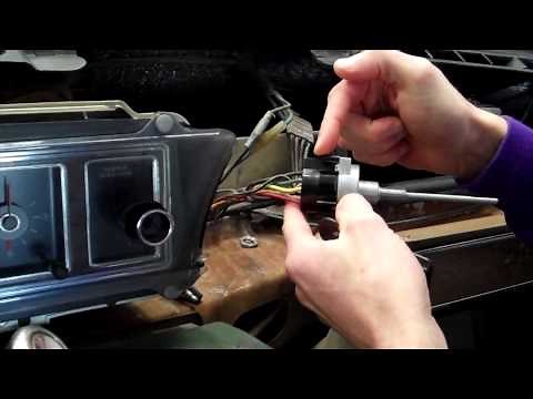 Replacing A Windshield Wiper Switch