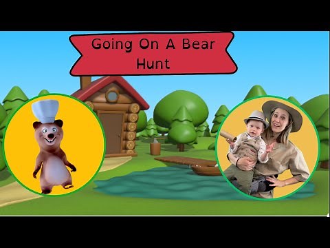 Going on a Bear Hunt: Preschool Adventure Unleashed | Let's Move and Groove!