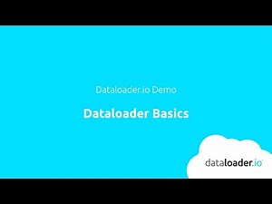 Dataloader Basics
