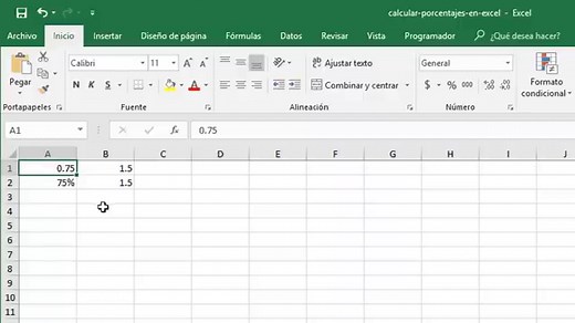 Cómo calcular porcentajes en Excel - Excel Total