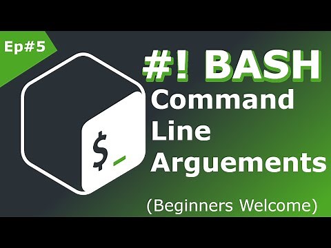 Bash Shell Scripting Tutorial for Beginners | Command Line Arguments | Ep#5 (Linux Terminal)