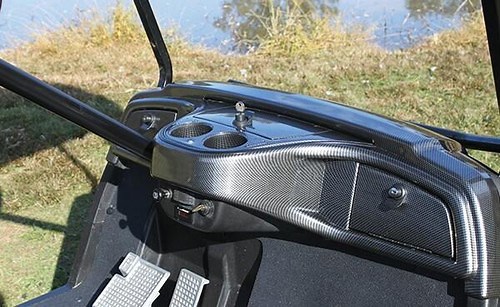 Yamaha Drive Custom Dash - Wood Grain