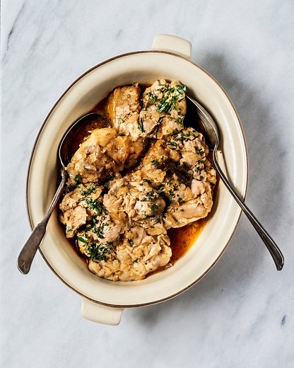 Unctuous slow cooker pheasant casserole recipe