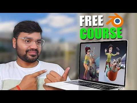Blender Full Course (12 Hours) | Learn Blender 3D, Modeling, Character Animation & More
