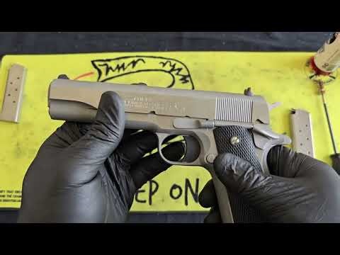 Colt 1911 Cleaning