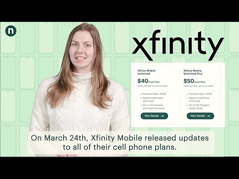 Xfinity Mobile New Plans Explained (2024)