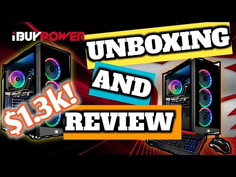 IBUYPOWER GAMING PC UNBOXING AND MINI REVIEW W/ GAMEPLAY (CO900iv2)