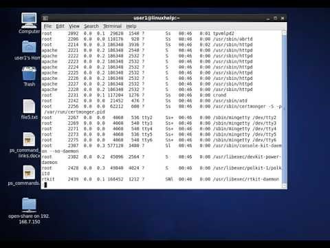 How to use ps command in linux?