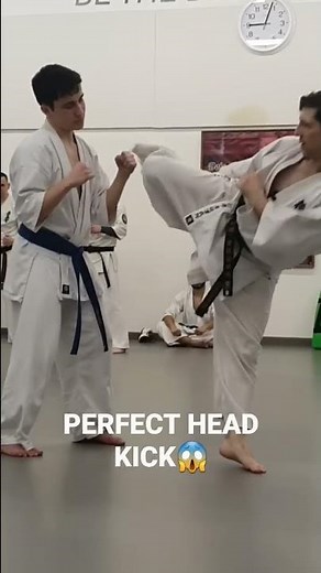 How to throw the PERFECT head kick technique👊