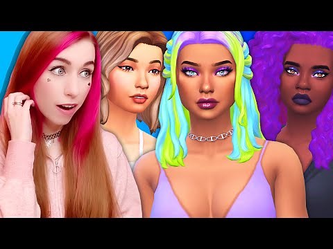WE FINALLY HAVE THE COLOUR WHEEL FOR HAIR & CLOTHES IN THE SIMS 4 EXCEPT IT'S A SLIDER😍😱 (Mod)