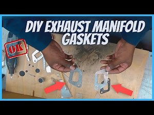 Fel-Pro 3009 Making an Exhaust Manifold Gasket for a Mitsubishi D2000 Tractor ( DIY )