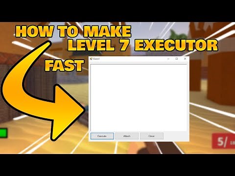 How To Make A ROBLOX Executor I LEVEL 7 EASY PASTEBIN
