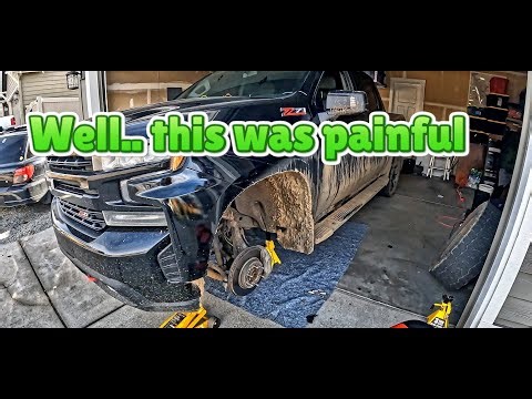 2019 Chevrolet Silverado Leveling Kit Install 2” Lift Issues