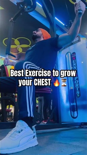 Best Exercise to grow your CHEST 🔥