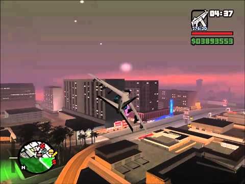 GTA San Andreas How To Fly A Hydra Jet