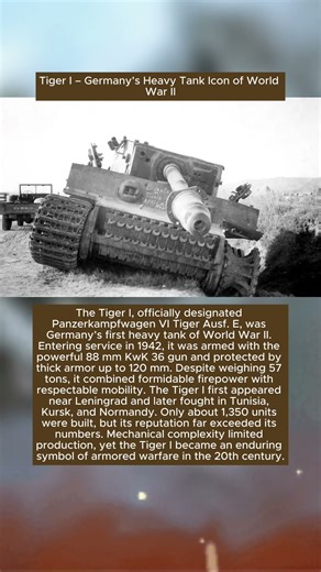Tiger I – Germany’s Heavy Tank Icon of World War II