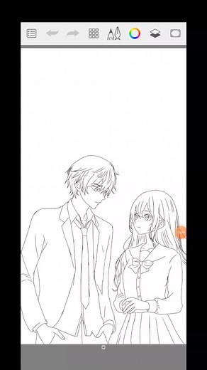 Drawing Anime Couple Tutorial and Coloring Tips