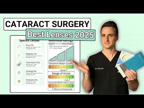 Cataract Surgery Lenses Options - MD Explains BEST Lens Choice in 2025