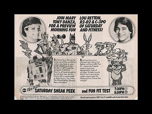 ABC Saturday Cartoon Lineup with commercials and bumpers 1985