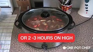 121K views · 1.6K reactions | This slow cooker beef stew will be an instant classic in your house with it’s easy yet delicious recipe! | The One Pot Chef | Facebook