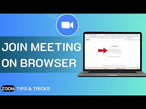 How To Join ZOOM Meeting On Browser (Updated)