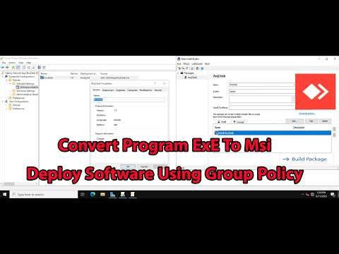 How To Convert EXE To MSI And Deploy Programs Silently On All Client Computers Using Group Policy