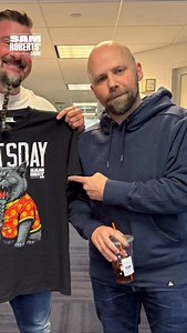 Tuts shirts are here! It’s our first @samrobertssxm merch drop- and it’s of Troy’s cat. Get your Tutsday shirt now- the really are beautiful. Orders will close on December 18th - shorts sleeve and long sleeve available! | Sam Roberts