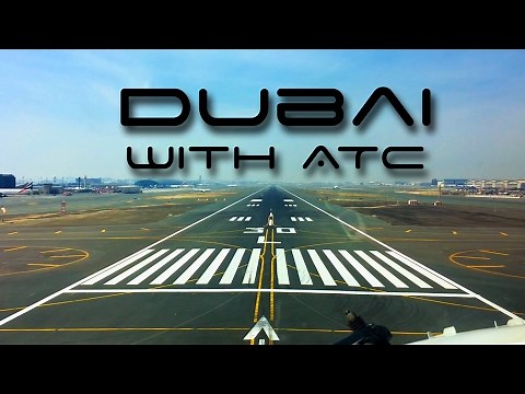 Dubai Landing with ATC