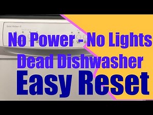 ✨ Dishwasher Won’t Start - No Power - FIXED ✨