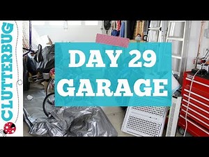 Day 29 - Garage - 30 Day Decluttering Challenge