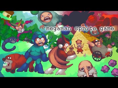 Meanwhile - megaman sprite game