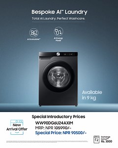 132K views · 1.1K reactions | Get the AI-powered Bespoke AI Washing Machine, which gives you the freedom to wash more in one go. Now available at a special introductory price. #Samsung #BespokeAI #Washingmachine | Samsung | Facebook