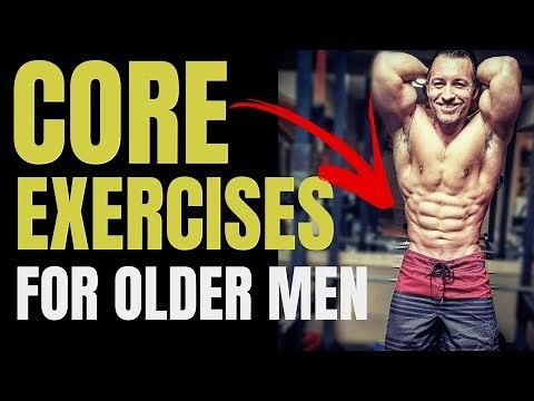 3 POWERFUL Core Exercises For Older Men (no equipment)