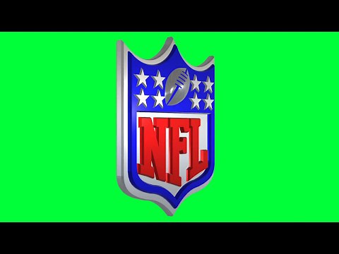NFL Green Screen Logo Loop Chroma Animation