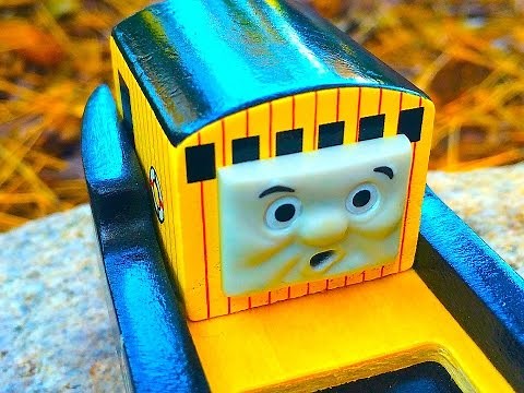 Thomas & Friends BULSTRODE Wooden Railway Toy Train Review By Mattel Fisher Price Character Friday