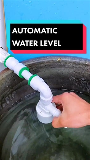 Install a full water stop for the water tower at home, no electricity, no oil, and automatically shut off the water supply when it reaches a certain water level. #automaticwaterlevel #tiktokshop #tiktokshopbudol #fyp #foryoupage