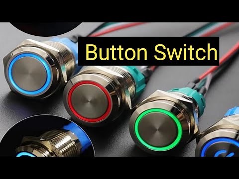 How to wire push button switch with light