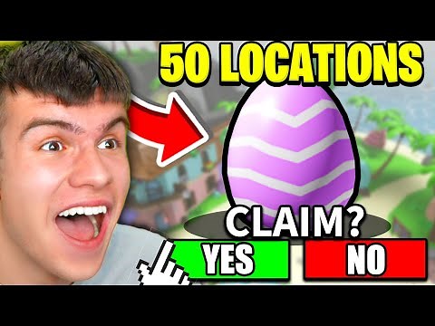 How To Find ALL 50 EGG LOCATIONS In Roblox Fishing Simulator! EASTER EGG HUNT EVENT 2024!