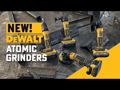 DeWalt ATOMIC 20V MAX Grinders | New Cordless Angle & Die Grinder Lineup 2025