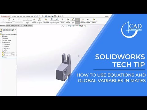 Tech Tip Tuesday: How to use equations and Global variables in mates