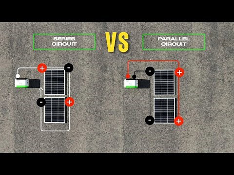 Solar Panel Series vs Parallel circuit connection - Nature's Generator