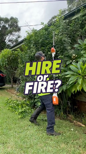 159K views · 1.7K reactions | He took me to the Hedge. Hire or Fire? | Tim The Lawnmower Man | Facebook