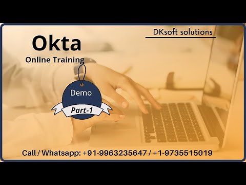 Okta Demo | Okta admin+professional training | Best tutorial for beginners | Demo Part-1