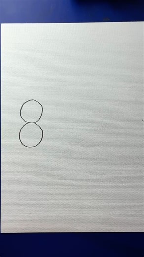 15K views · 61 reactions | How to draw a fish with number 8 | Cosmic Candy Art | Facebook