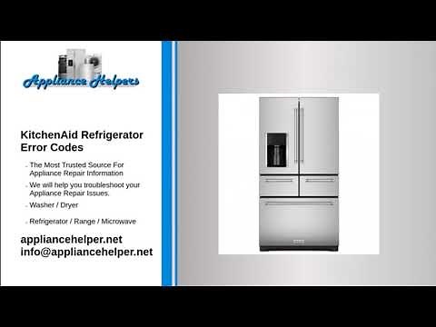 KitchenAid Refrigerator Error Codes