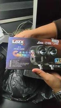 unboxing Lazx mini driving lights